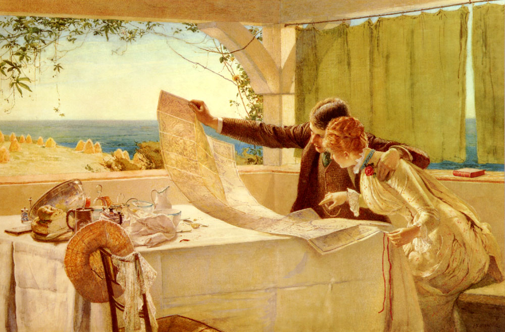 The Honeymooners by Edward Frederick Brewtnall
